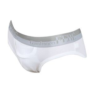 Gianfranco Ferre PICCINO BI White Cotton Blend Mens Brief Underwear